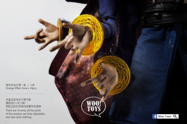 Woo Toys 1/6 The thousand Hands Accessories By The Aura Magician (Option B)