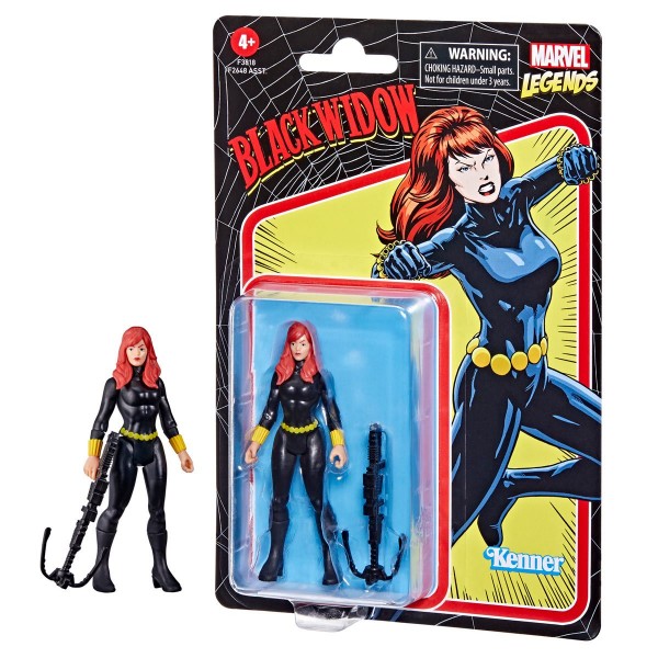Marvel Legends Retro Actionfigur 10 cm Black Widow