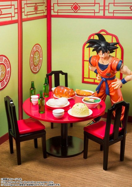 Dragon Ball Z S.H. Figuarts Zubehör-Set Son Goku's Harahachibunme Set 20 cm