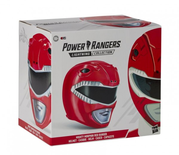 Power Rangers Lightning Collection Prop Replica 1/1 Red Ranger Helmet