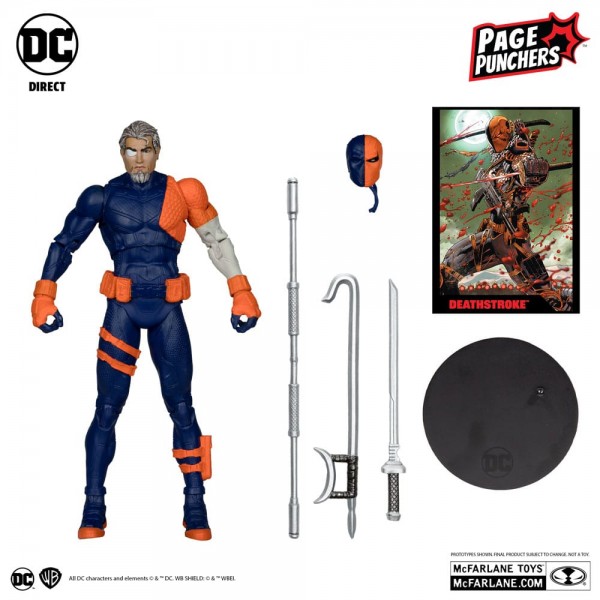 DC Direct Page Punchers Actionfiguren 18 cm Wave 6 Deathstroke