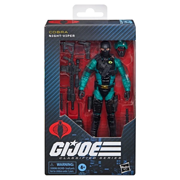 G.I. Joe Classified Series #187 Night-Viper 6-Inch Actionfigur