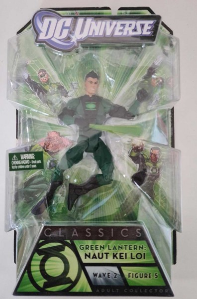 DC Universe Green Lantern Classics Stel Series Naut Ke Loi Actionfigure