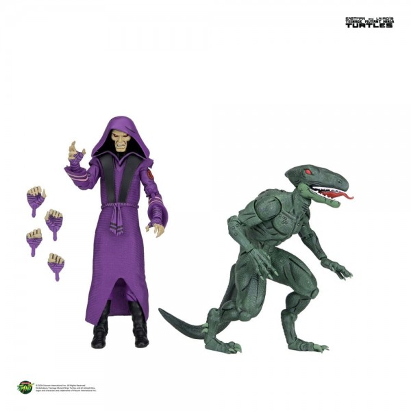 Teenage Mutant Ninja Turtles (Mirage Comics) Actionfiguren 2er-Pack Daimyo Orkai & Raptor 18 cm