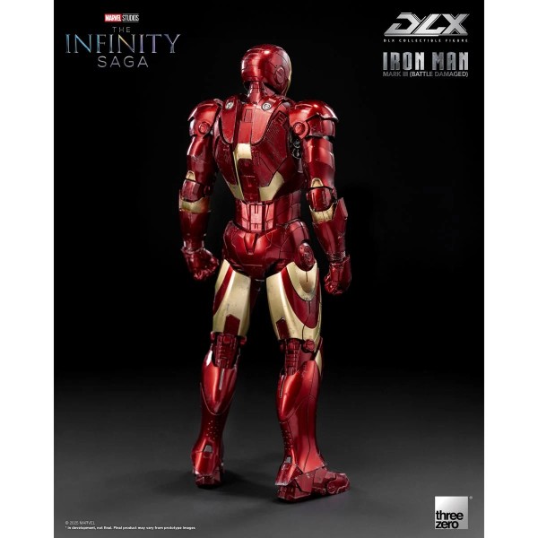 Marvel Studios: The Infinity Saga Iron Man Mark 3 (Battle Damaged) DLX Action Figure
