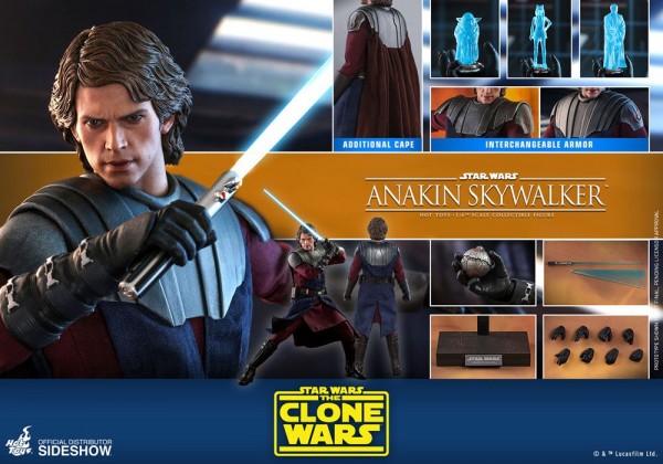 Star Wars Clone Wars Television Masterpiece Action Figure 1/6 Anakin Skywalker