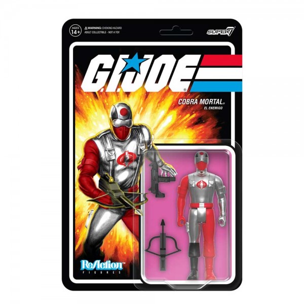 G.I. Joe ReAction Actionfigur - Cobra Mortal