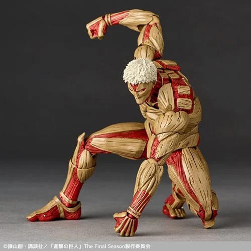 Attack on Titan Armored Titan Revoltech Amazing Yamaguchi Actionfigur