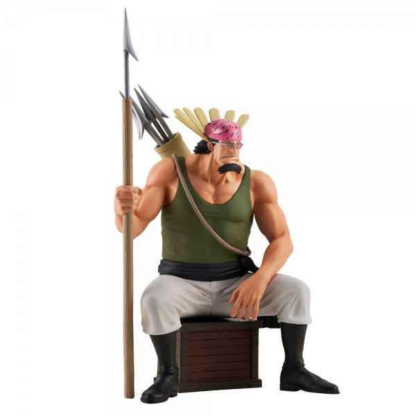 One Piece Roger Pirates Crocus Ichibansho figure 14 cm