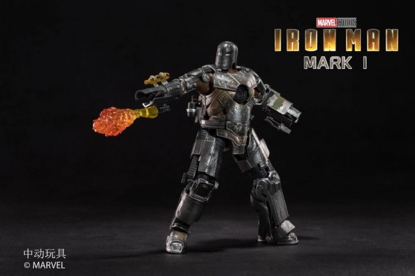 ZD Toys Actionfigur 1/10 Iron Man Mark I