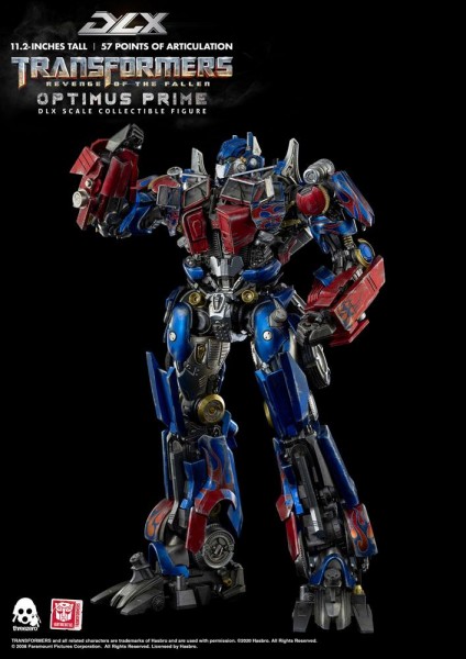 Transformers: Revenge of the Fallen DLX Scale Action Figure 1/6 Optimus Prime