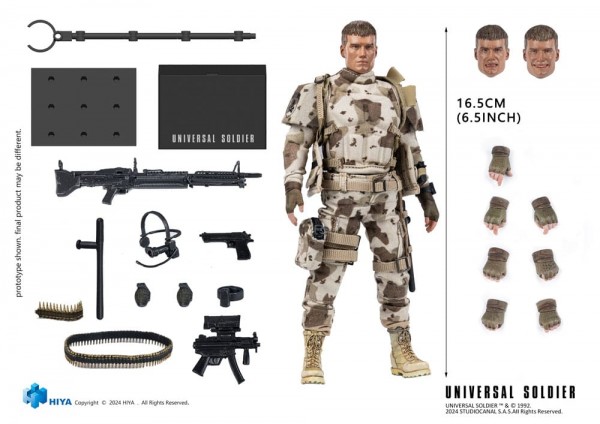 Universal Soldier Exquisite Super Series Actionfigur 1:12 Andrew Scott 16 cm