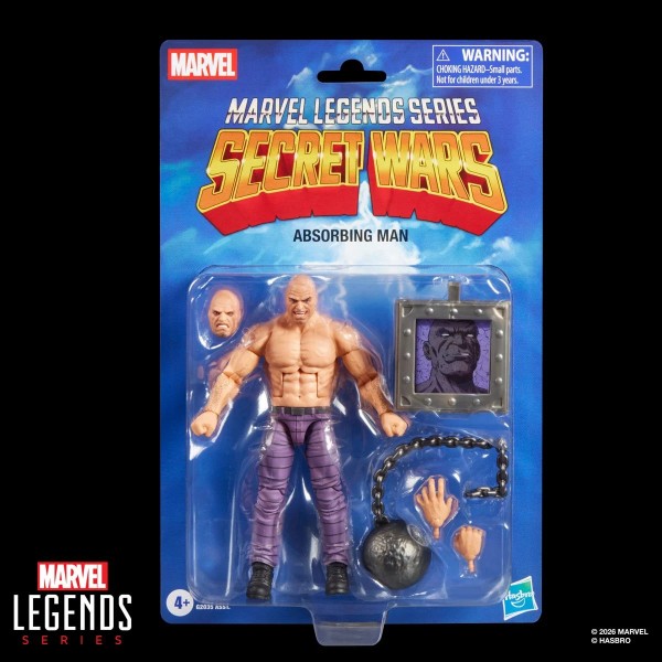 Secret Wars Marvel Legends Series Absorbing Man 6-Inch Actionfigur