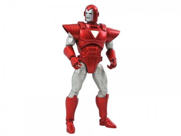 Marvel Select Action Figure Iron Man Silver Centurion
