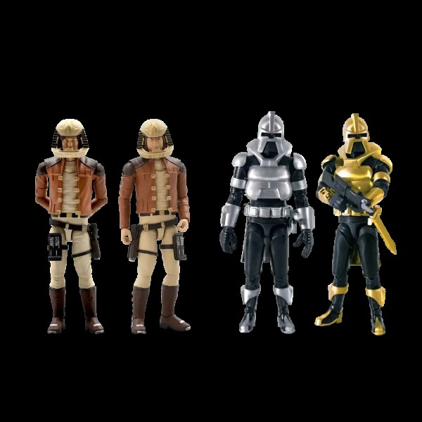 Battlestar Galactica 3.75 Inch Wave 1 Actionfiguren-Set (4)