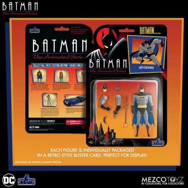 DC Comics 5 Points Action Figures Batman: The Animated Series 9 cm