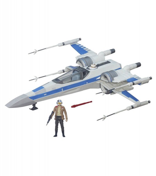 B-Ware Star Wars Episode VII Fahrzeug mit Figur 2015 Resistance X-Wing Exclusive - defekte Verp.