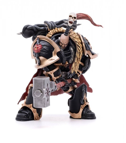 Warhammer 40k Action Figure 1/18 Black Legion Chaos Lord Khalos the Ravager