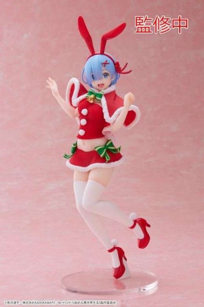 Rezero Rem Winter Bunny Precious Figur 23 cm