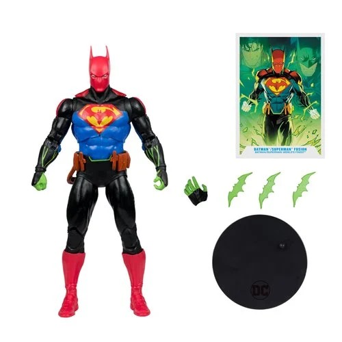 DC Multiverse Batman Wave 2 Batman Superman Fusion Actionfigur