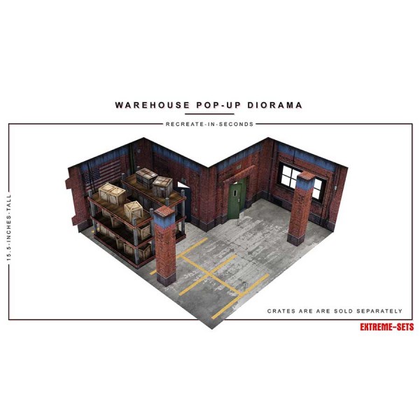 Extreme Sets Warehouse Pop-Up Diorama 1/12