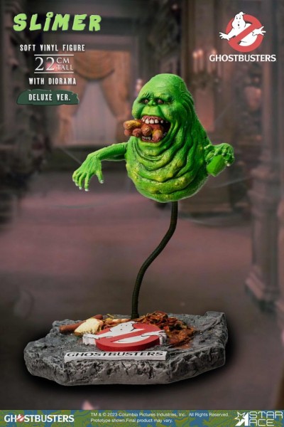 Ghostbusters Statue 1:8 Slimer Deluxe Version 22 cm