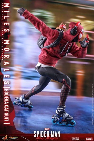 Spider-Man: Miles Morales Video Game Masterpiece Actionfigur 1/6 Miles Morales (Bodega Cat Suit)