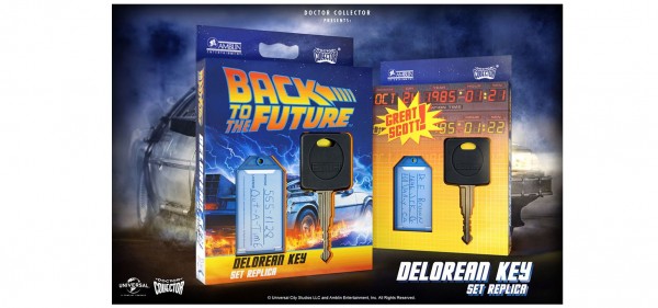 Back To The Future Replica 1/1 Delorean Key Set