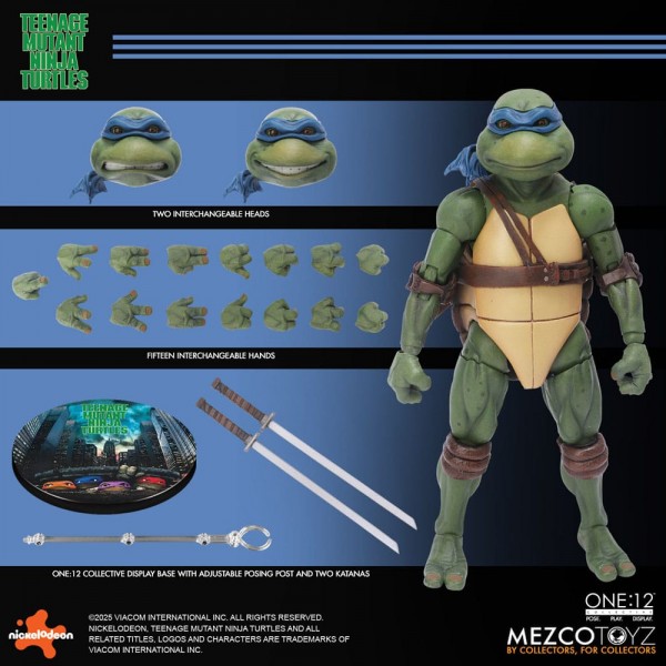 TMNT Figures box set 1/12 Teenage Mutant Ninja Turtles (1990 Movie) 15 cm