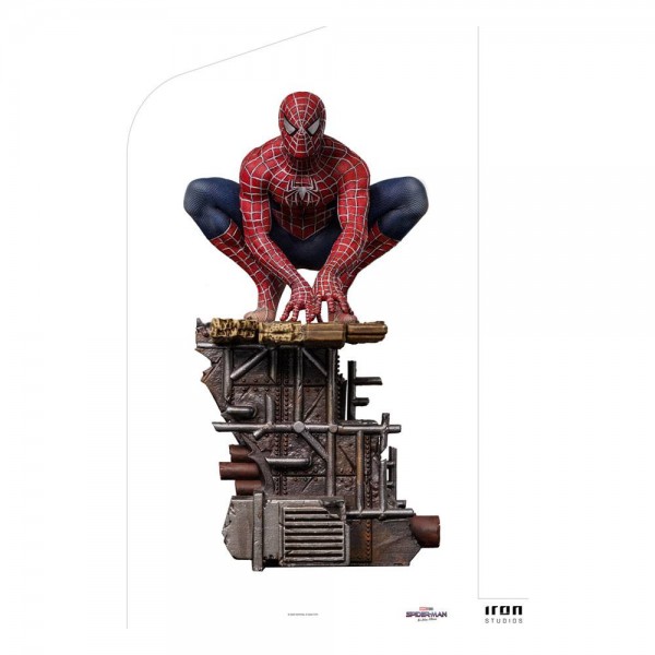 Spider-Man: No Way Home BDS Art Scale Statuen-Set 1/10 Spider-Man (Peter #1 + #2 + #3) Deluxe