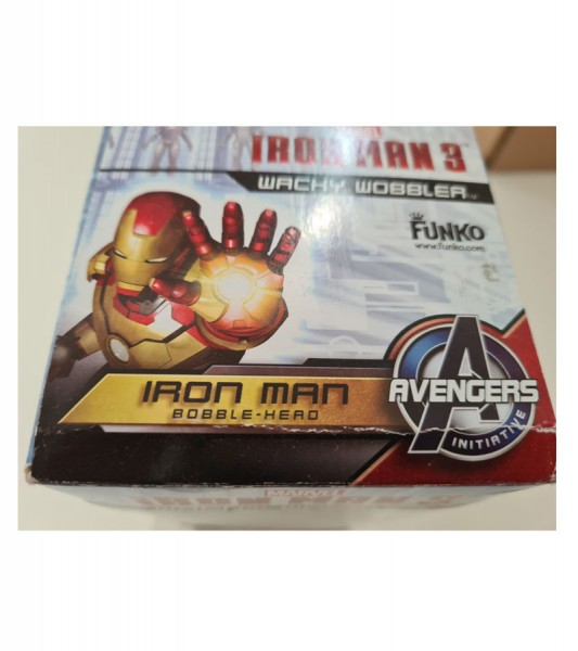 B-Ware Funko - Wackelkopf / Bobble Head Iron Man 3 Mark 42 - defekte Verpackung