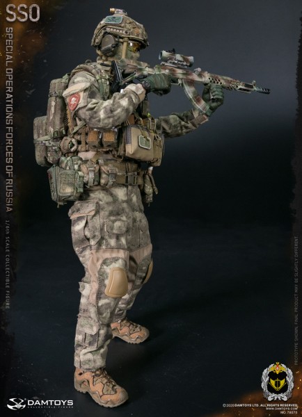 DAMTOYS Action Figure 1/6 Special Operation Forces of Russia (SSO)