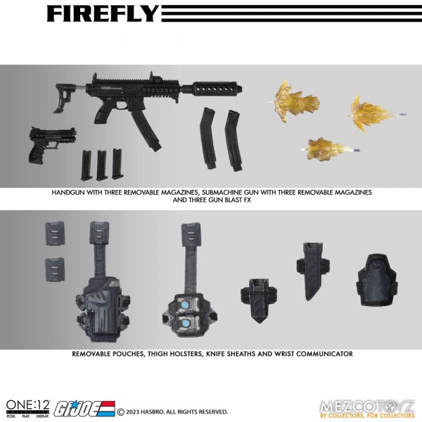 G.I. Joe Action Figure 1/12 Firefly 17 cm