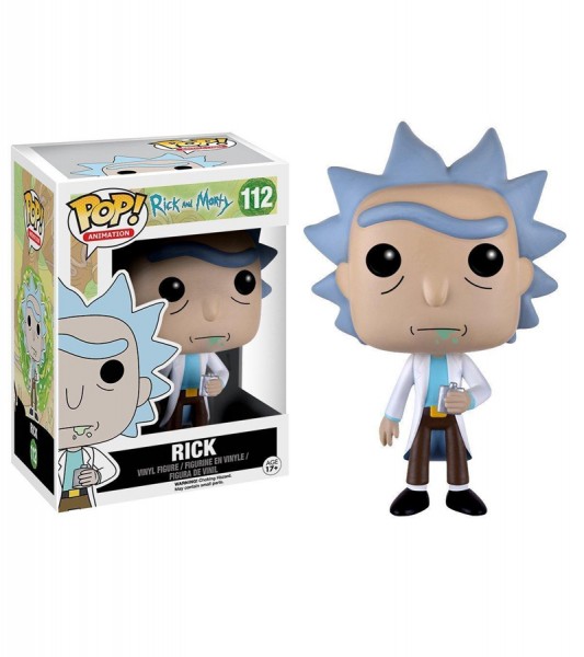 B-Stocke Rick and Morty POP! Animation Vinyl Figure Rick 9 cm - Incorrect Packaging