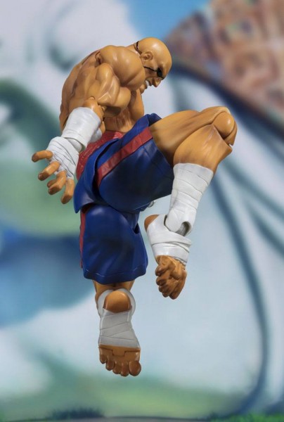 B-Artikel: Street Fighter S.H. Figuarts Actionfigur Sagat (Tamashii Web Exclusive)