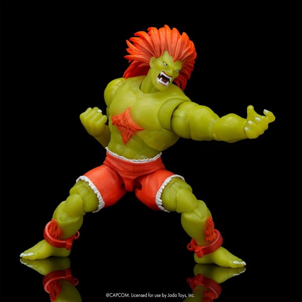 Ultra Street Fighter II Blanka Glow-in-the-Dark 6-Inch Scale Action Figure