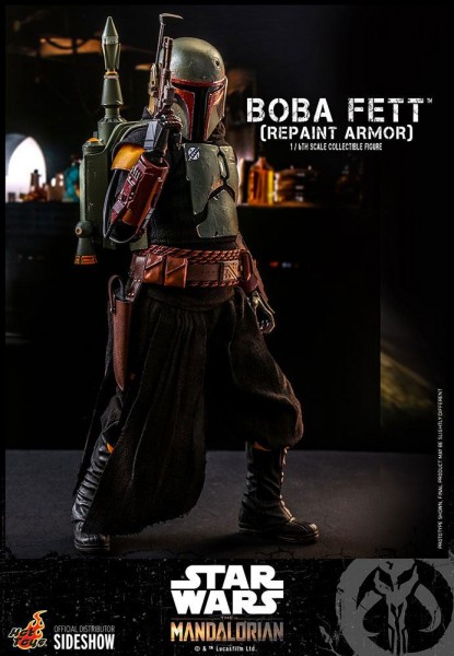 Star Wars The Mandalorian Television Masterpiece Action Figure 1/6 Boba Fett (Repaint Armor)