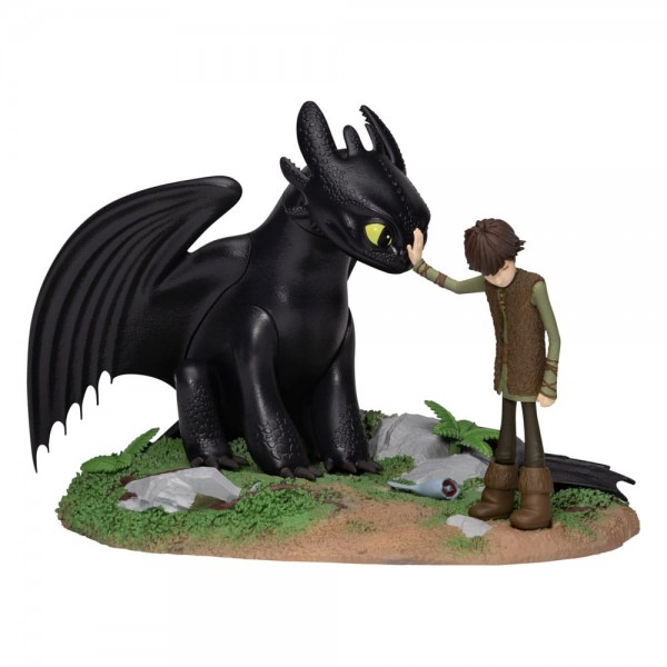 Dragons D-Stage PVC Diorama Ohnezahn &amp; Hicks 15 cm