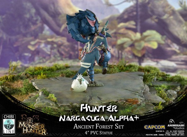 Monster Hunter Statue Nargacuga Alpha+