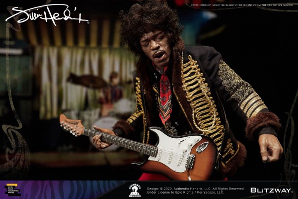 Jimi Hendrix Premium UMS Action Figure 1/6 Jimi Hendrix