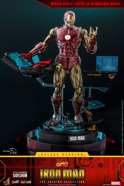 Marvel The Origins Collection Comic Masterpiece Action Figure 1/6 Iron Man (Deluxe)