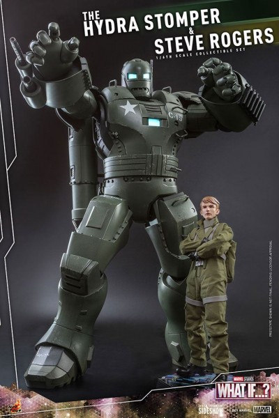 What If...? Animated Series Masterpiece Actionfiguren 1/6 Steve Rogers & The Hydra Stomper (2-Pack)