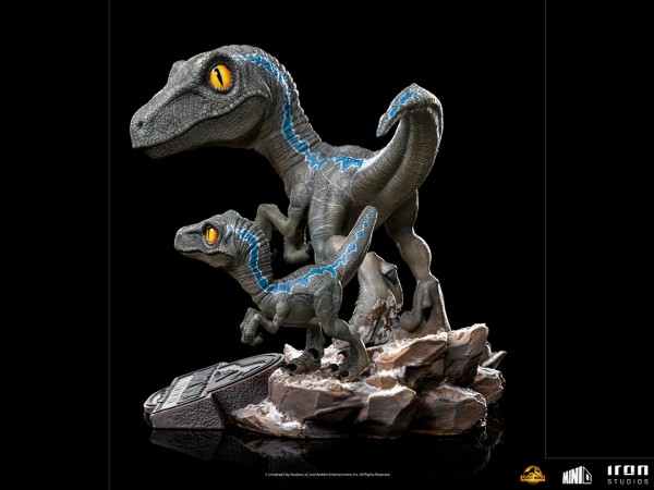 Jurassic World: Dominion Minico PVC Figur Blue & Beta