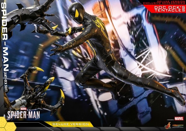 Spider-Man Video Game Masterpiece Actionfigur 1/6 Spider-Man (Anti-Ock Suit) Deluxe Version
