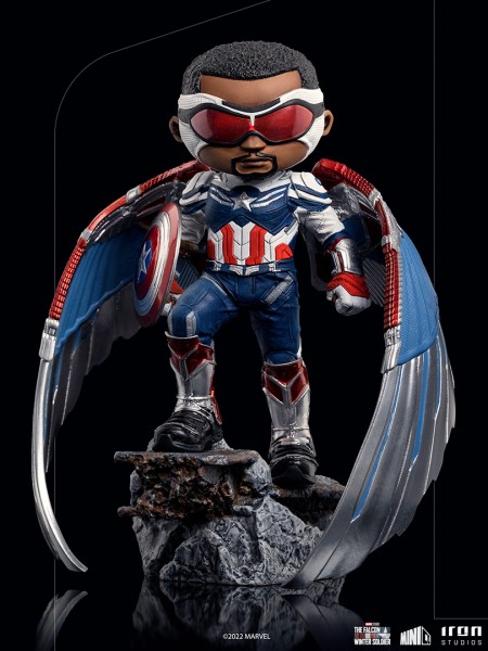 The Falcon and the Winter Soldier Minico PVC Figur Captain America Sam Wilson