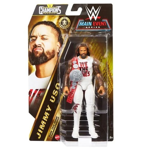 WWE Champions 2024 Wave 3 Actionfigur Jimmy Uso with RAW Tag Team Title