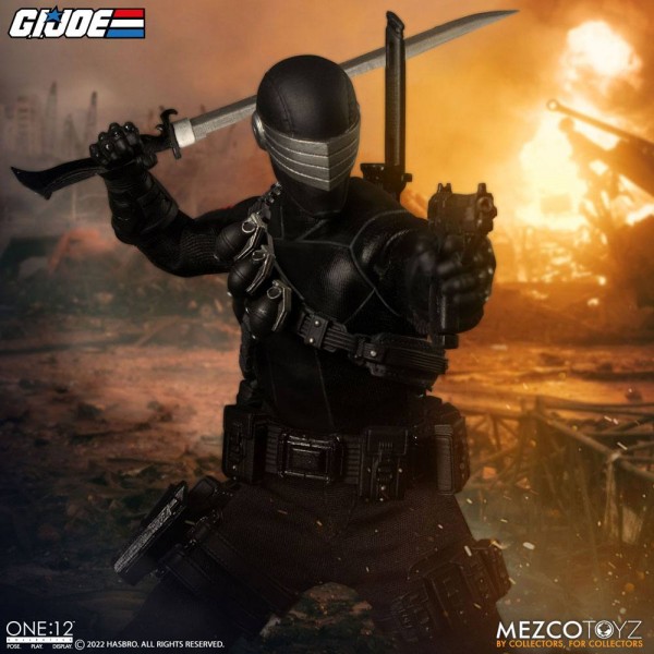 G.I. Joe ´The One:12 Collective´ Action Figure 1/12 Snake Eyes (Deluxe Edition)
