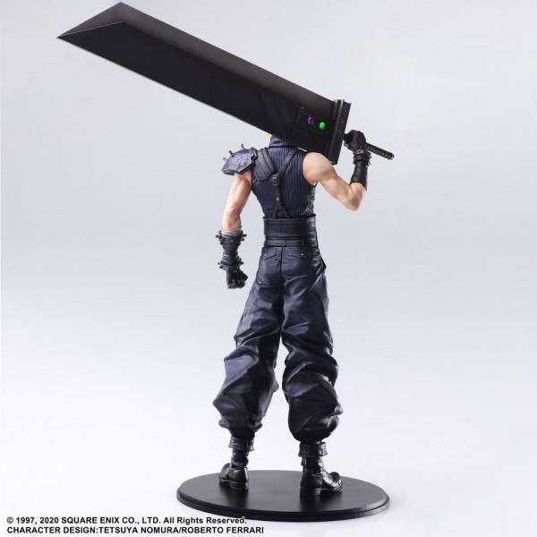 Final Fantasy VII Remake Static Arts Gallery Statue Cloud Strife