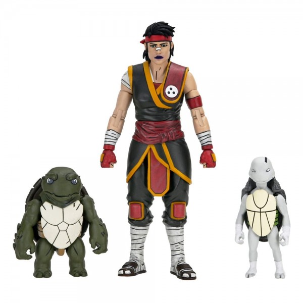 TMNT: The Last Ronin Actionfigur Ultimate Casey Marie with Baby Odyn &amp; Uno 17 cm