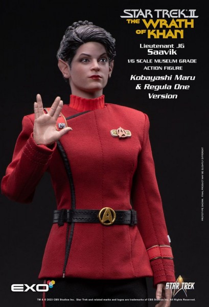 Star Trek II: The Wrath of Khan Action Figure 1:6 Lt. Saavik (Regula One Version) 28 cm